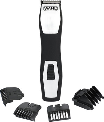 Wahl 09855-3424 Runtime: 60 min Trimmer for Men(Black, Steel)