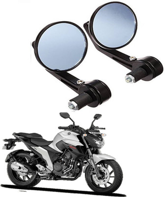 BRPEARl Manual Rear View Mirror, Dual Mirror, Driver Side For Yamaha FZ-S(Right, Left)