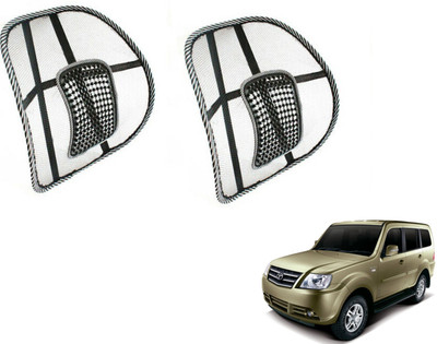 MOCKHE Nylon Seating Pad For  Tata Sumo Grande(Front Seat, Back Seat Black)