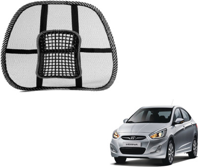 MOCKHE Nylon Seating Pad For  Hyundai Fluidic Verna(Front Seat, Back Seat Black)