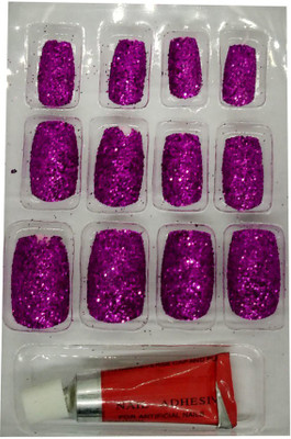 

Perky Sack French Style Designer Nails 8 Purple(Pack of 12)
