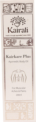 

Kairali Kairkare Plus Ayurvedic Pain Relief Oil 200 ml Liquid(200 ml)