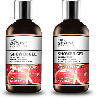 

True Derma Essentials Pink Grapefruit Instant Refreshing Shower Gel(400 ml, Pack of 2)