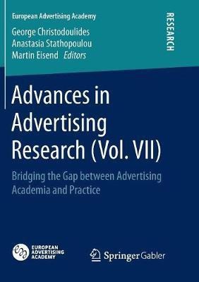 Advances in Advertising Research (Vol. VII)(English, Paperback, unknown)