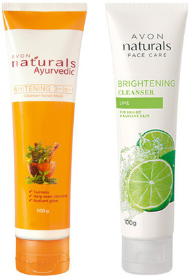 

Avon Naturals Cleanser Combo (ayurvedic & lime)(200 g)