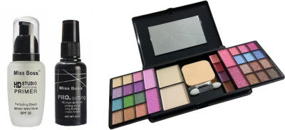 

Miss Boss fashion makeup kit and HD studio professional 100ml (1 PRIMER + 1 FIXER) combo(Set of 3)