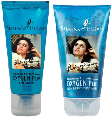Shahnaz Husain Oxygen Plus Skin (Cream (50gm) + Beautifying Mask (150gm))(2 Items in the set)