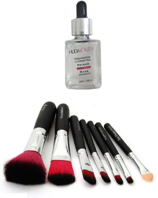 

Miss Boss hb foundation primer 30ml and hk 7 black beauty makeup Brush combo(Set of 2)