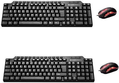 

Zebronics RK PACK YX 41 Combo Set