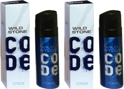 

Wild Stone TITANIUM ( PACK OF 2) Perfume Body Spray - For Men(120 ml, Pack of 2)