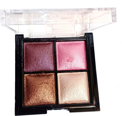 

s.f.r color Terracotta Baked HD shimmer eyeshadow and highlighter palette new range 12 g(Multicolor)