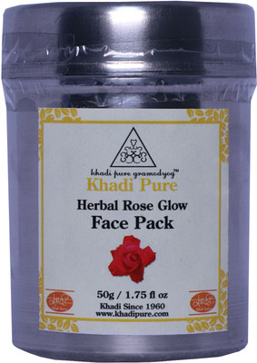 

Khadi Pure Herbal Rose Glow Face Pack - 50g(50 g)