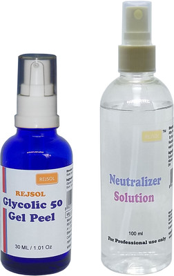 

REJSOL Glycolic Acid 50 GEL 30 ml with 100 ml Neutralizer(30 ml)
