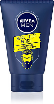 

Nivea Men Beard Skin Wash Face Wash(100 ml)