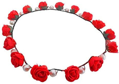 

MorningGlory Red Tiara Hair Band(Red)