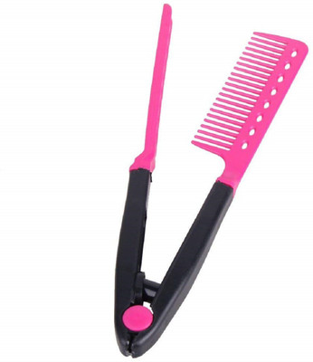 

AURINKO Hair Comb V Type Hair Straightener Suitable For women men Hair Style Styling Tools Hairdressing DIY Salon