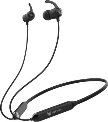ANT AUDIO Wave Sports 450 Neckband Bluetooth Bluetooth Headset(Black, In the Ear) ANT AUDIO Wave Sports 450 Neckband Bluetooth Bluetooth Headset(Black, In the Ear)