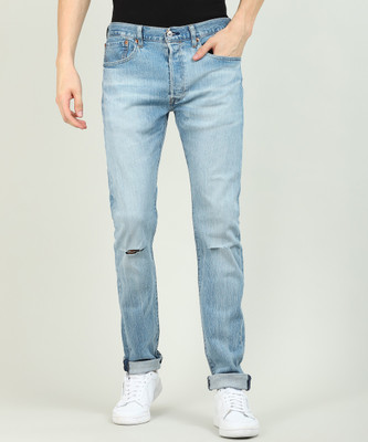 38% OFF on LEVI'S Skinny Men Blue Jeans 