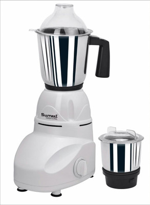 

sumeet BANDHABI 550 Mixer Grinder(WHITE AND BALCK, 2 Jars)