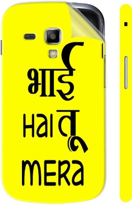 Snooky Samsung Galaxy S Duos Mobile Skin(Yellow)