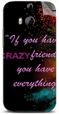 Snooky Crazy Friends 1260M-SknH Htc One M8 Mobile Skin(Multicolor)
