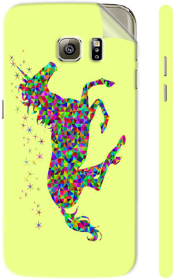 Snooky Samsung Galaxy S6 Edge Mobile Skin(Yellow)