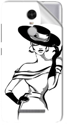 Snooky Mi Redmi Note 3 Mobile Skin(White)