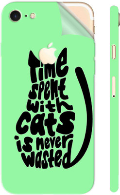 Snooky Apple iPhone 7 Mobile Skin(Green)