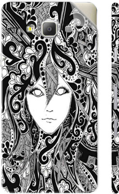 Snooky Samsung Galaxy E7 Mobile Skin(Black)