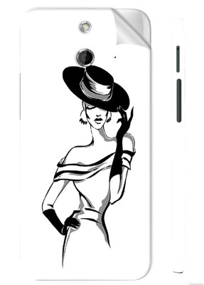 Snooky Htc One E8 Mobile Skin(White)