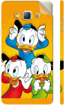 Snooky Samsung Galaxy A7 Mobile Skin(Yellow)