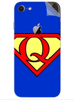 Snooky Apple Iphone 8 Mobile Skin(Blue)