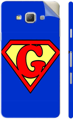 Snooky Samsung Galaxy E7 Mobile Skin(Blue)