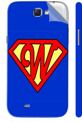 Snooky Samsung Galaxy Note 2 Mobile Skin(Blue)