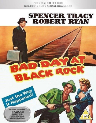 

Bad Day at Black Rock (Blu-ray + DVD + Digital Download) (2-Disc Premium Collection Includes Exclusive Artcards + Exclusive only @ hmv) (Slipcase Packaging + Region Free + Fully Packaged Import)(Blu-ray English)