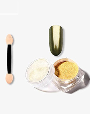 

Desi Butik Nail Art Glitter Powder(Mustard)