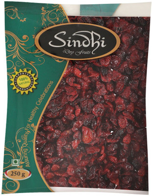 

Sindhi Dry Fruits Imported Dehydrated Cranberries Cranberries(250 g, Pouch)