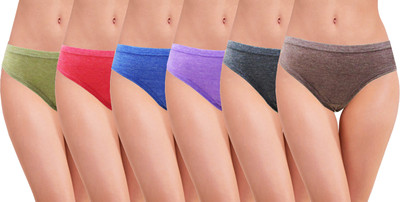 Rc. Royal Class Women Hipster Multicolor Panty(Pack of 6)
