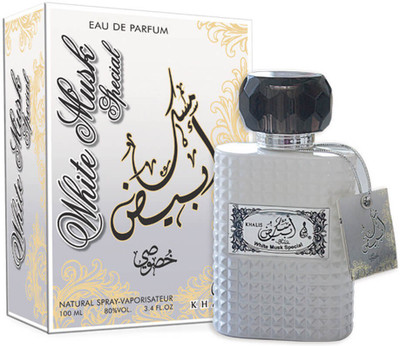 

Khalis Perfumes White Musk Special Fragrance Spray - 100ml Eau de Parfum - 100 ml(For Men & Women)