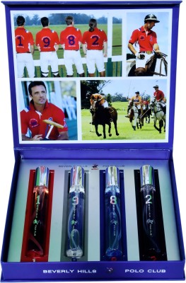 BEVERLY HILLS POLO CLUB Sports Series Collection 1982 - EDT French Fragrances Gift Set For-Men-4 * 16ML Eau de Toilette  -  16 ml(For Men)