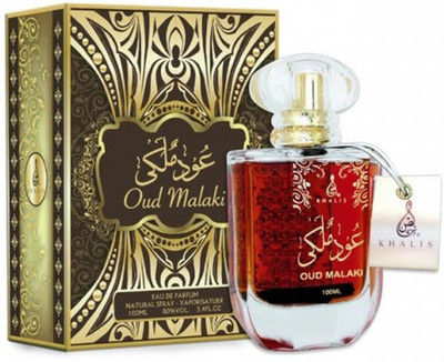 

Khalis Perfumes Oud Malaki Fragrance Perfume Spray - 100ml Eau de Parfum - 100 ml(For Men & Women)