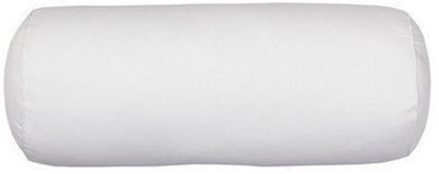 JDX Polyester Fibre Solid Bolster Pack of 1(White)