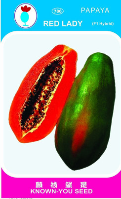 PEARL red lady 786 f1 hybrid seeds papaya seeds Seed(750 per packet)