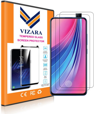 VIZARA Tempered Glass Guard for Vivo V15 Pro(Pack of 2)