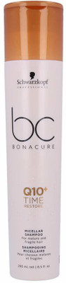 

Schwarzkopf Professional BC Q10 Time Restore Shampoo, Gold(250 ml)