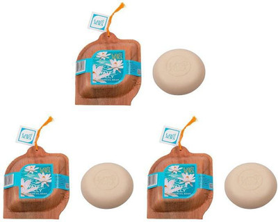 

Lay & Aura Water Lily Flower Oil Soap 300 grams (pack of 3)(300 g, Pack of 3)