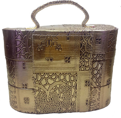 

Vyomi Jewellery Box Vanity Box Vanity Box(Golden color)