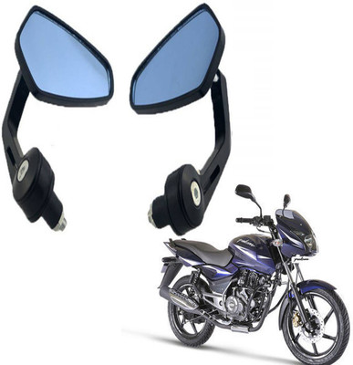 BRPEARl Manual Driver Side, Dual Mirror, Rear View Mirror For Bajaj Pulsar 135 LS DTS-i(Right, Left)