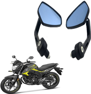 BRPEARl Manual Driver Side, Dual Mirror, Rear View Mirror For Honda CB Twister(Right, Left)