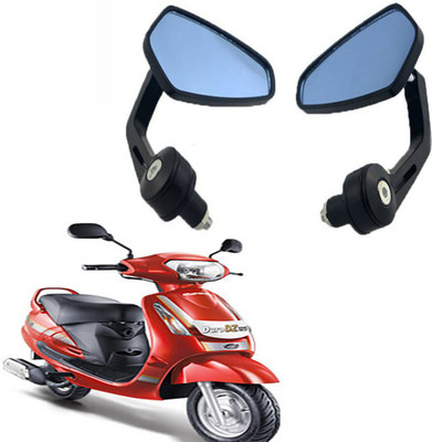 BRPEARl Manual Driver Side, Dual Mirror, Rear View Mirror For Mahindra Duro DZ(Right, Left)